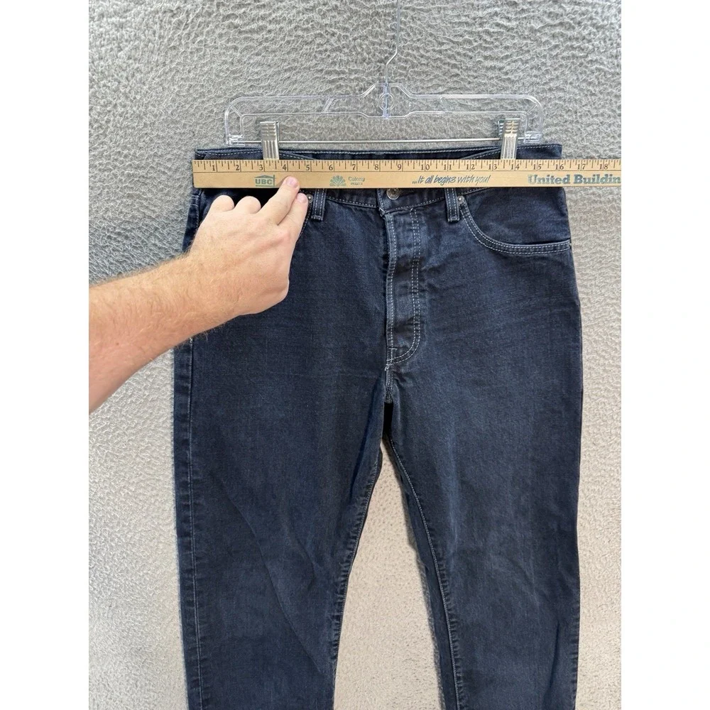 Vintage Levis 501 XX Jeans Mens 33x34 Blue Button Fly Workwear Grunge Skater Y2K